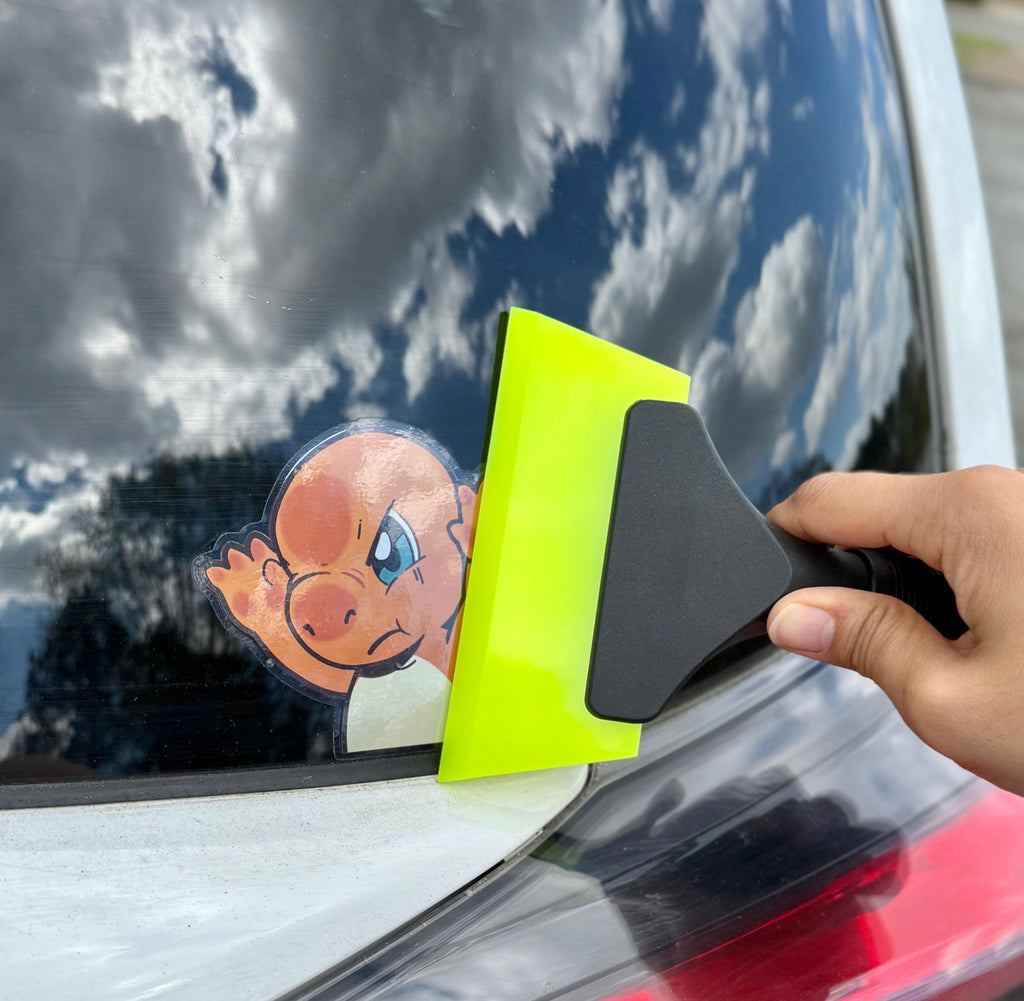 Char *NEW* Front-adhesive Sticker Easter Egg • Car Window • Peeker • Pokopia